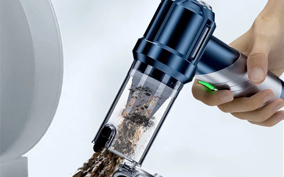 Cordless Mini Handheld Car Vacuum Cleaner with Strong Suction for Effortless Cleaning