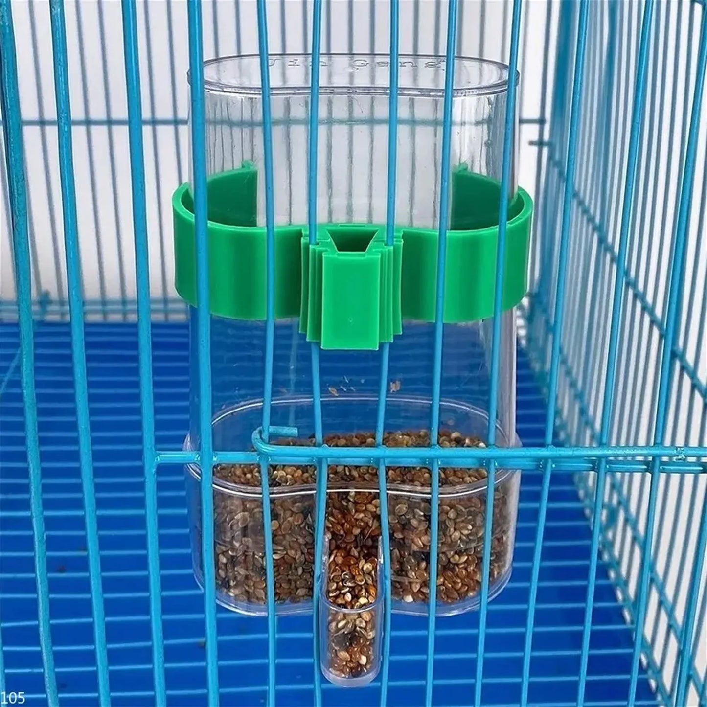 Birds Supplies Birds Feeding Bird High-quality Plastic Feeder Squirrel Parrot Water Dispenser Pet Bird Food Box Cage Accessories