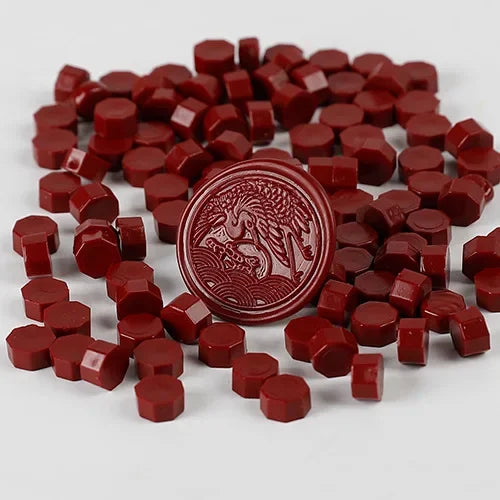 100Pc Retro Sealing Wax Seal Stamp Wax Beads for DIY Invitations