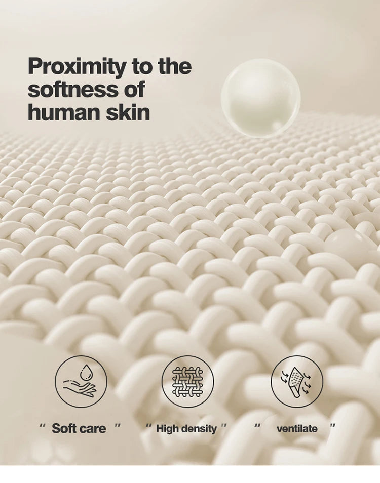 Waterproof Mattress Topper with Elastic Band Quilted Protector Pad for Single/Double Bed 140/160