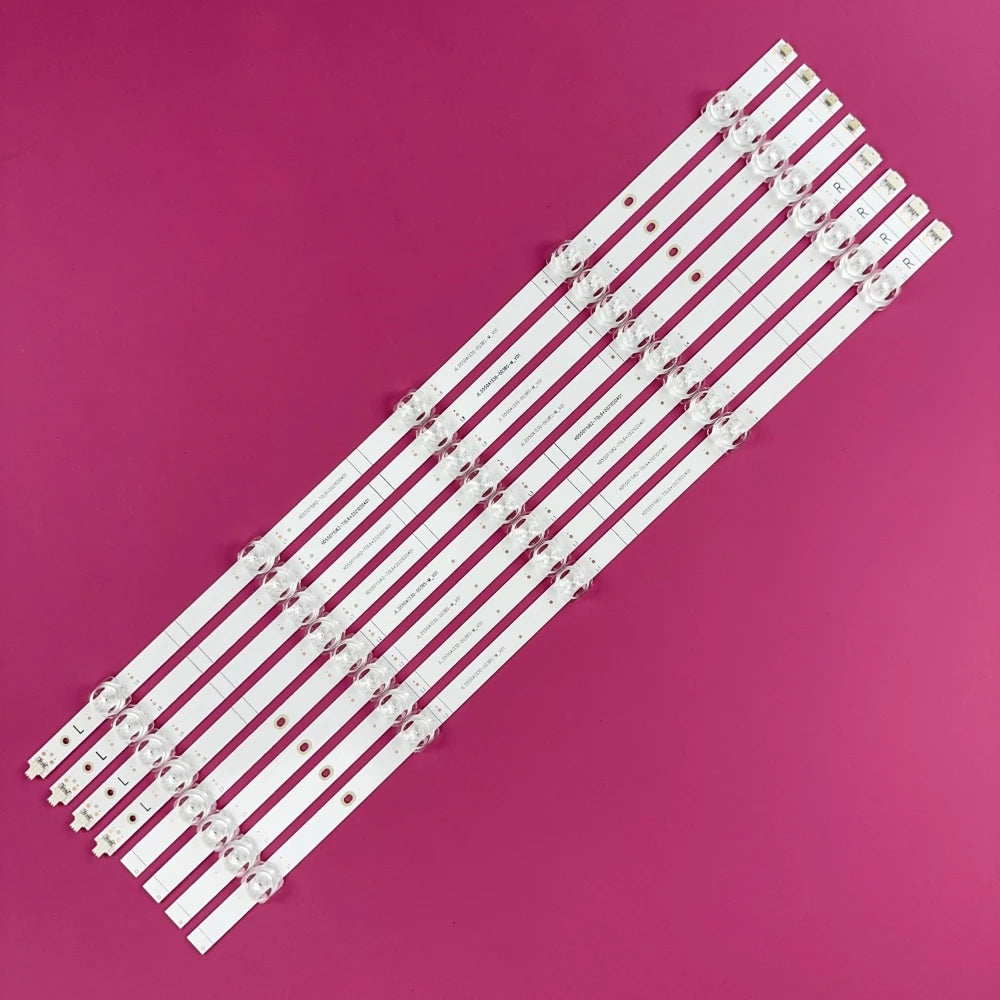 LED Backlight Strip for Hisense 55 Inch TVs Models 55R7G5 55A6GTUK 55E7HQ 55A6H 55R6G 55A6G 55R6095G5 55R6070G 55C350KU 55C350KB Enhance Picture Quality and Aesthetics