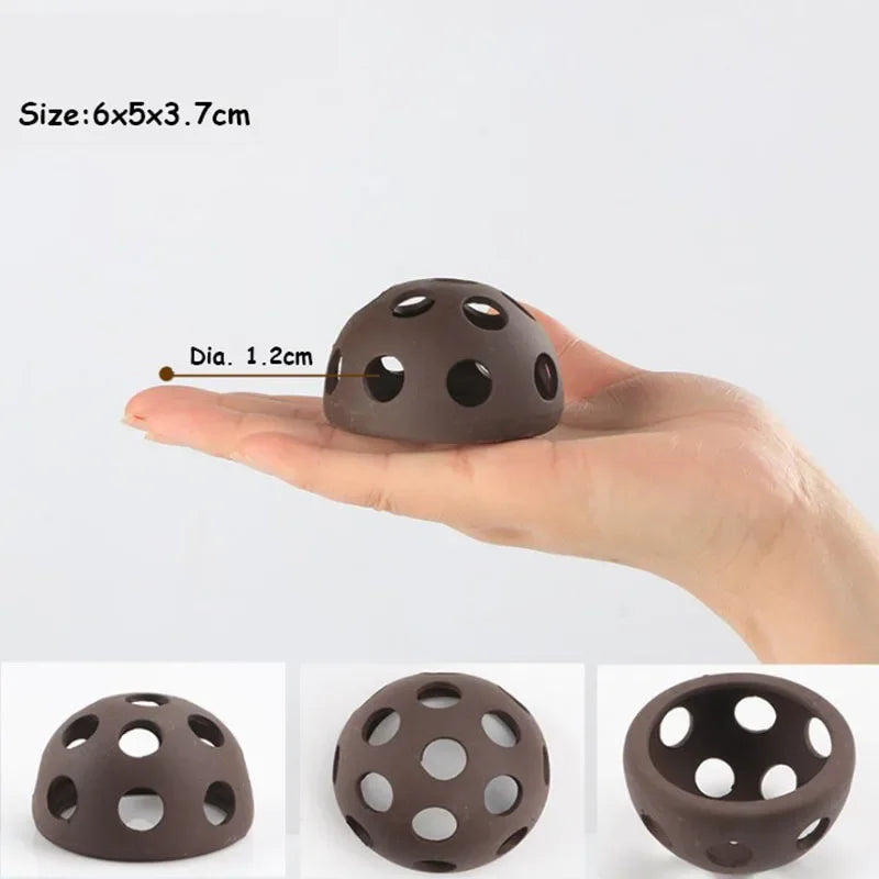 Ceramic Aquarium Decoration Fish Shrimps Shelter House Pottery Scorpion House Canister Simulation Stone Fish Tank Decor Great