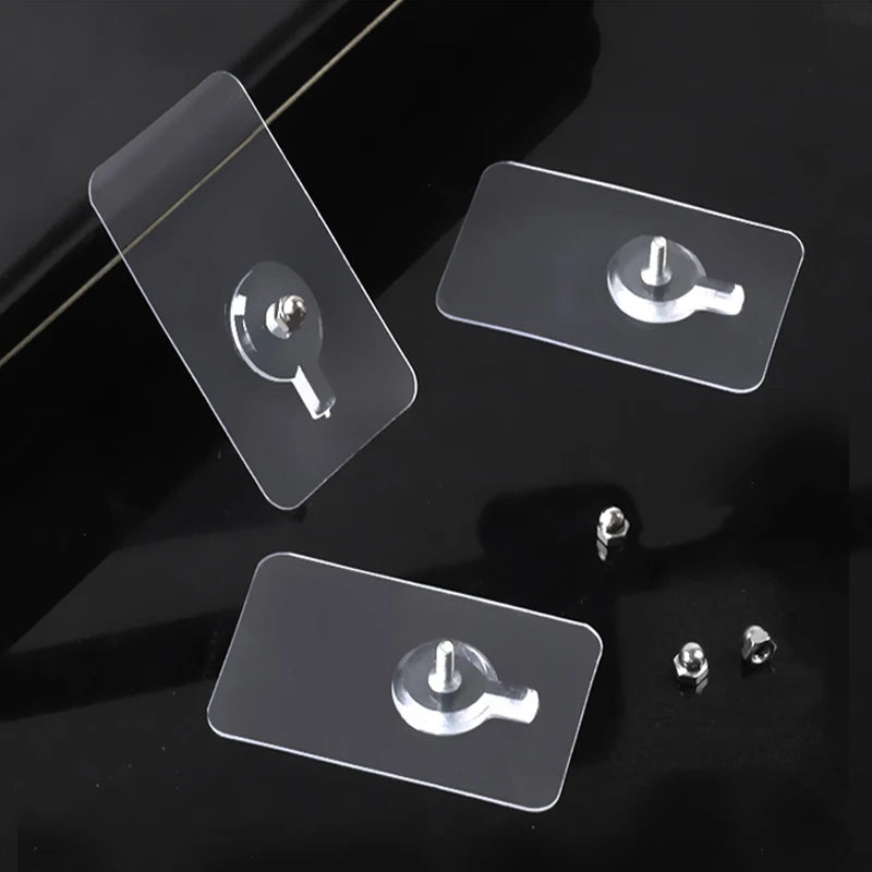 Storage Rack Acrylic Shelf Clear Wall Mounted Floating Ledge Organizer