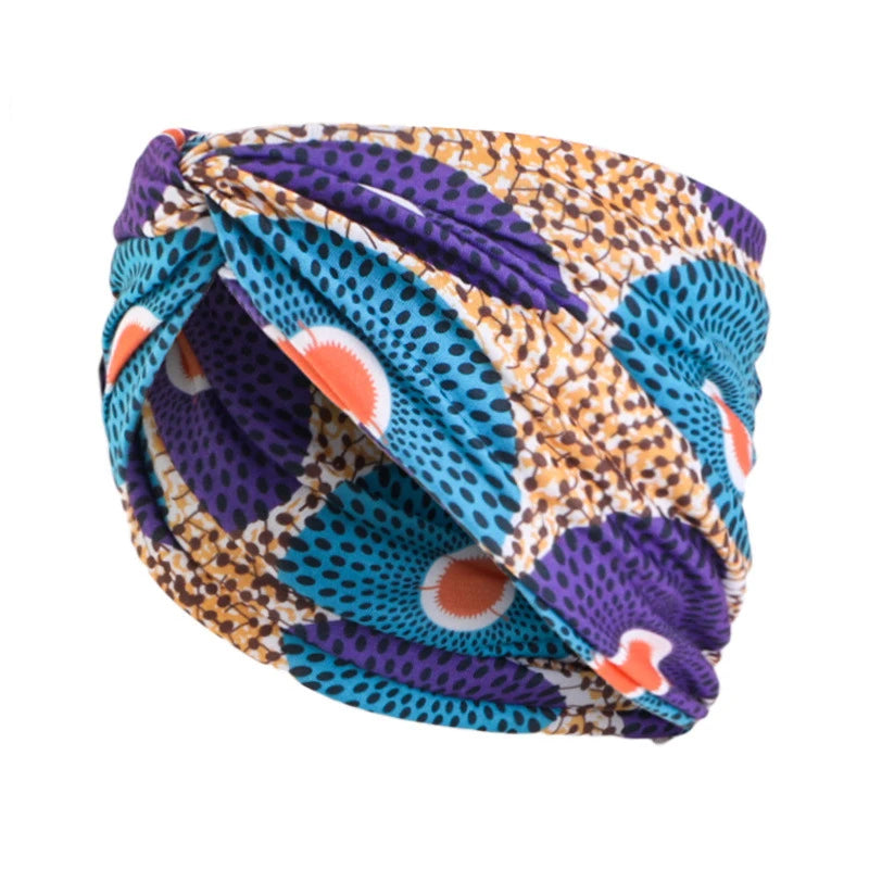 Headbands For Women Solid Color Elastic Wide Turban Headwrap Yoga Makeup Hair Accessories