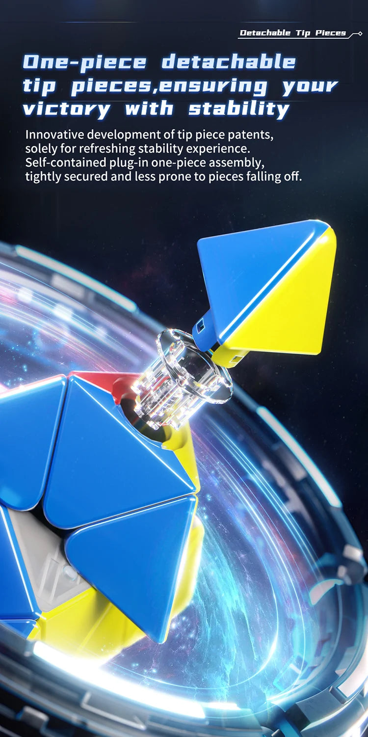 MOYU Meilong M Magnetic Magic Cube 3X3 2X2 Pyraminx Speedcube