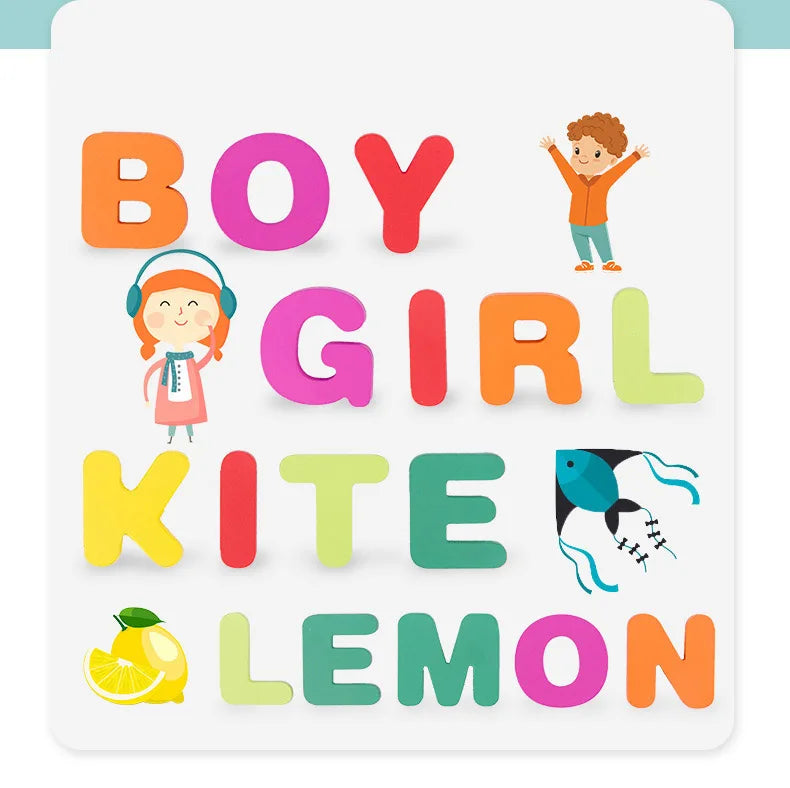 Wooden Puzzle Montessori Toys for Baby Early Learning 1-3 Years