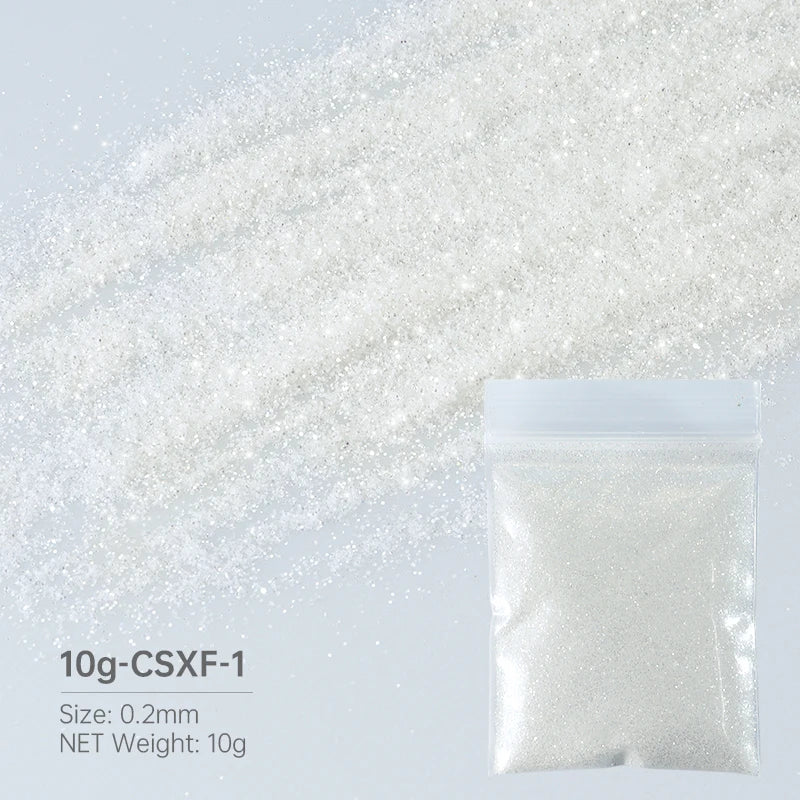 10G Shiny Sugar Powder Epoxy Resin Pigment Glitter Filler