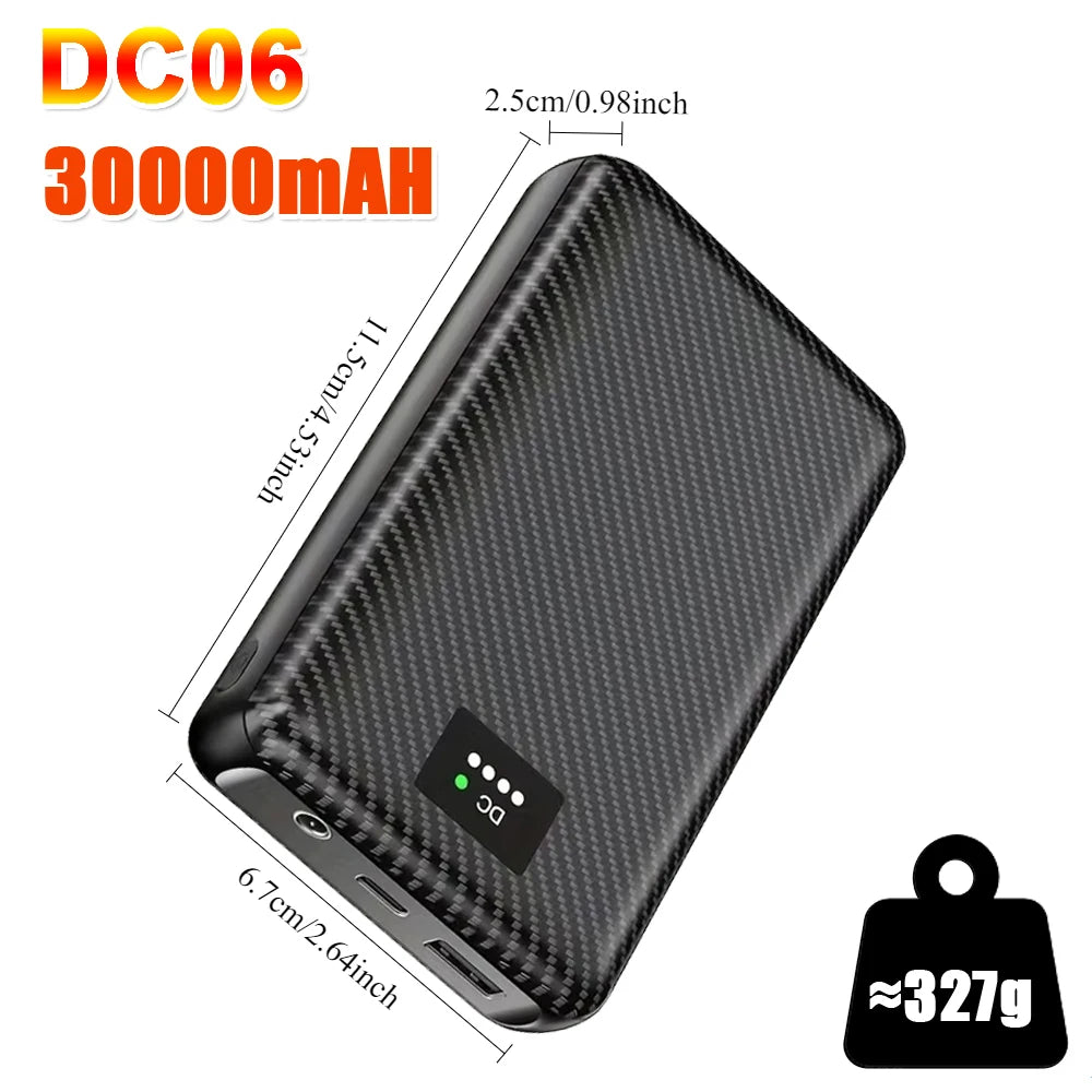 40000mAh Power Bank DC 7.4V Portable Charger for Heated Gear