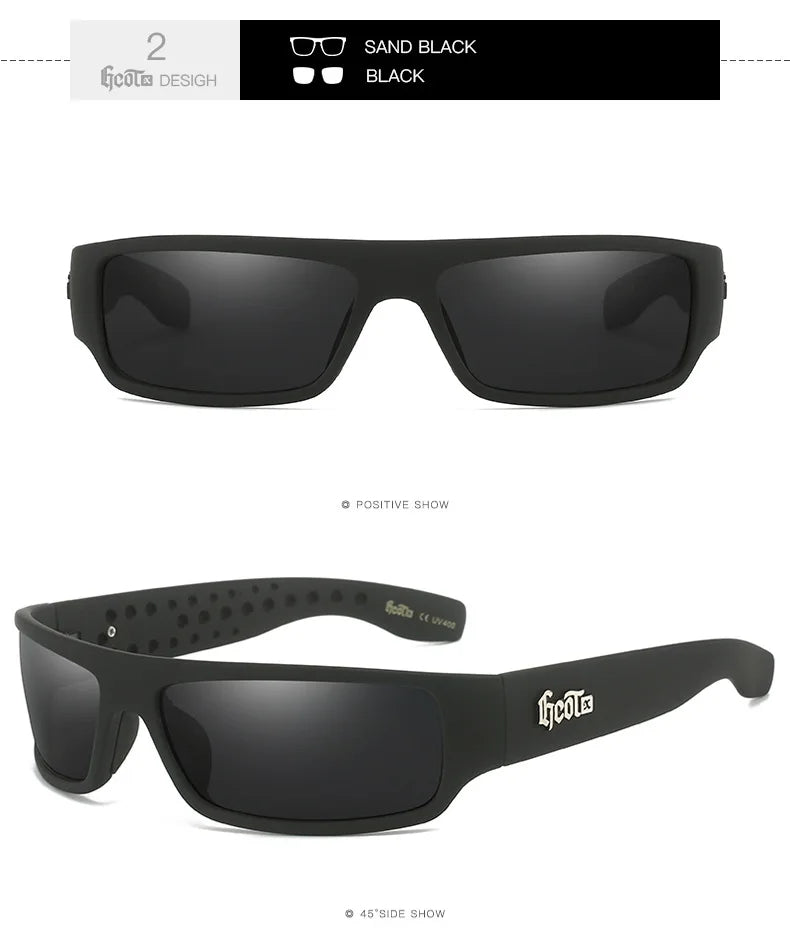 GCOTX Trendy Brand Polarized Sunglasses Hip Hop Style 2024
