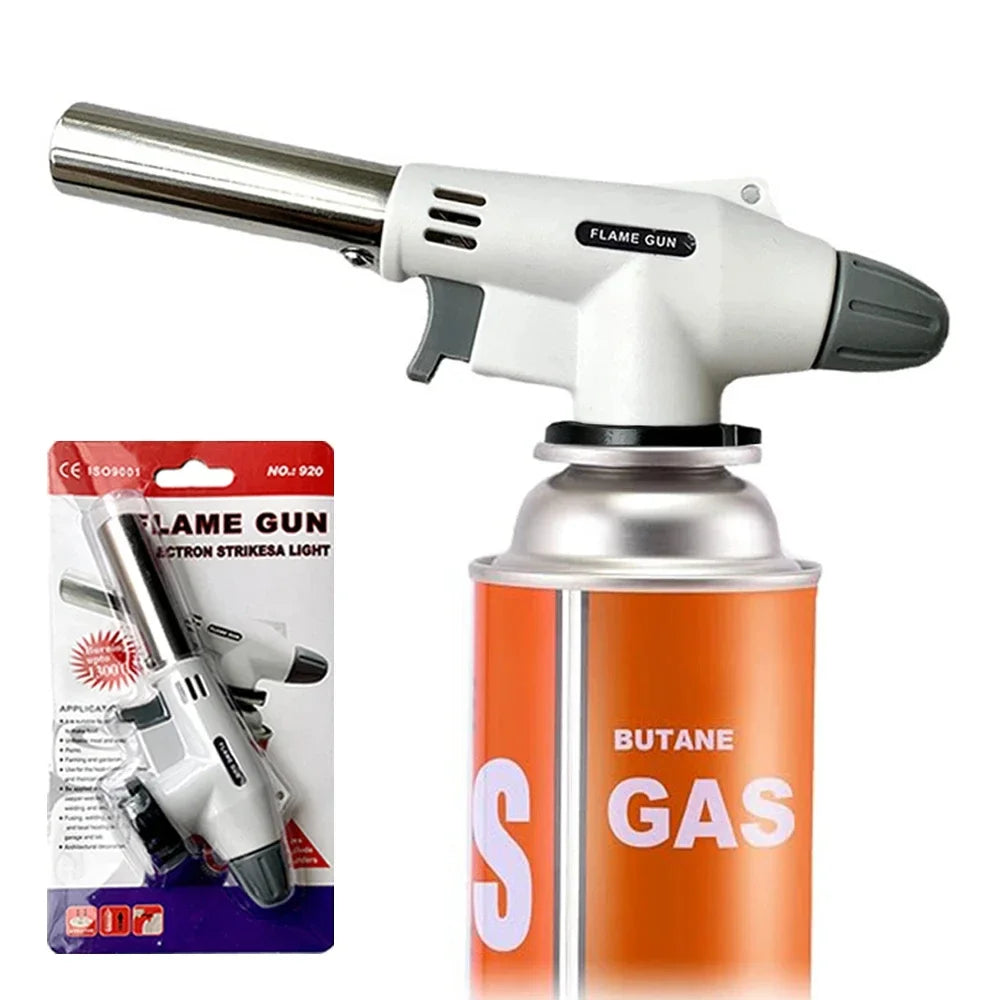 Portable Flame Gun Multifunctional Torch Burner For BBQ Cooking Desserts Camping
