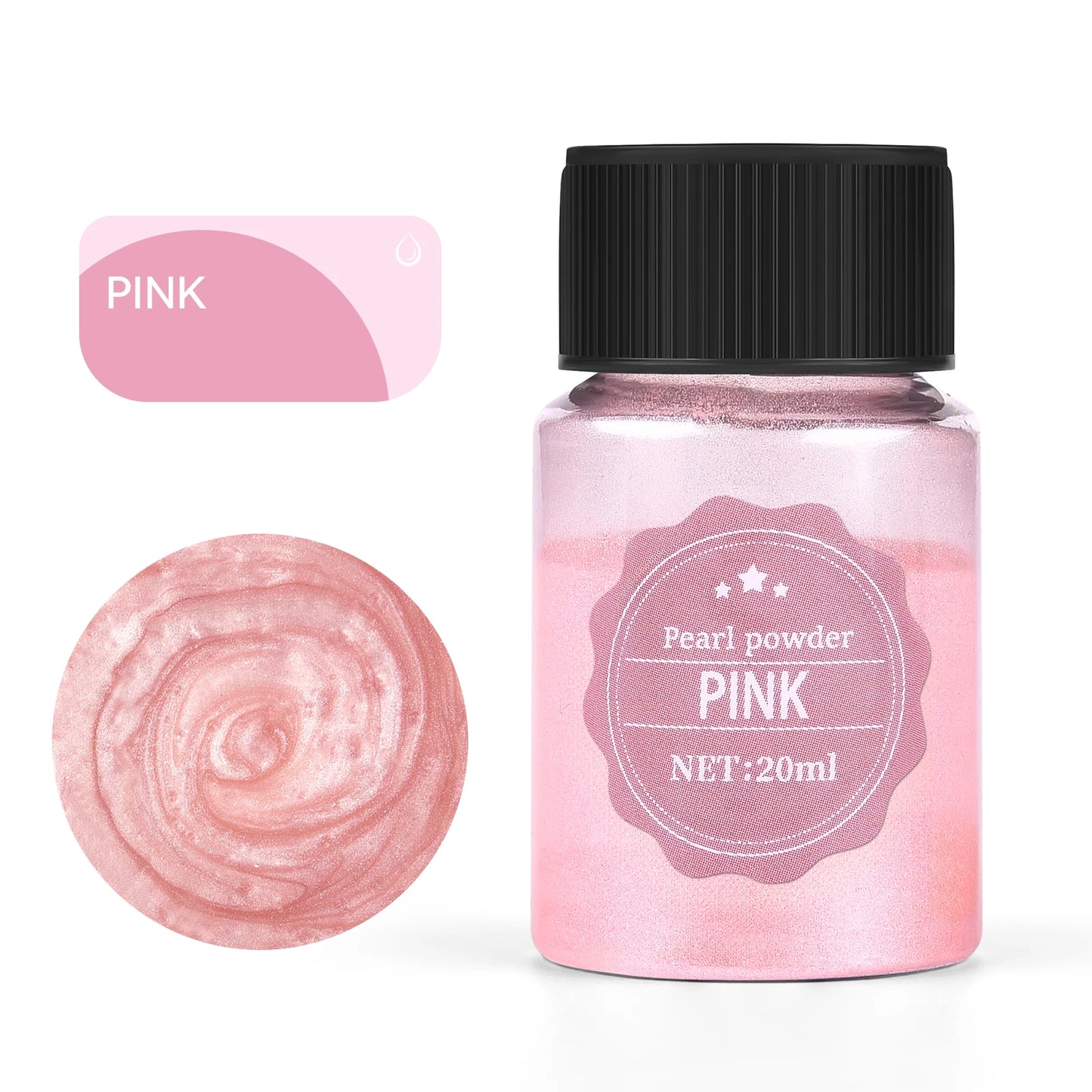 Mica Powder 24 Colors 10g Natural Pearl Pigment for DIY Crafts