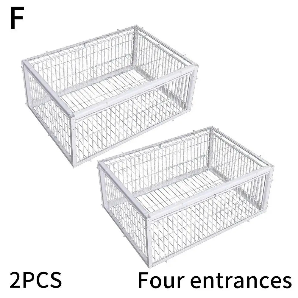 Auto Trap Bird Cage Rabbit Cage Mouse Cage Entry Only No Exit Thickened Encrypted Automatic Pigeon Collecting Pigeon Bird Cage