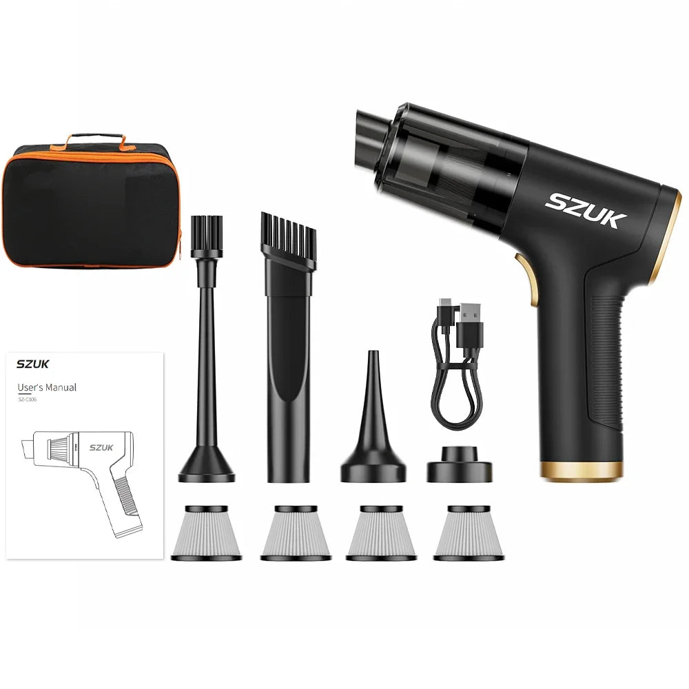 Cordless Mini Vacuum Cleaner for Home and Car Lightweight Portable Handheld Blower