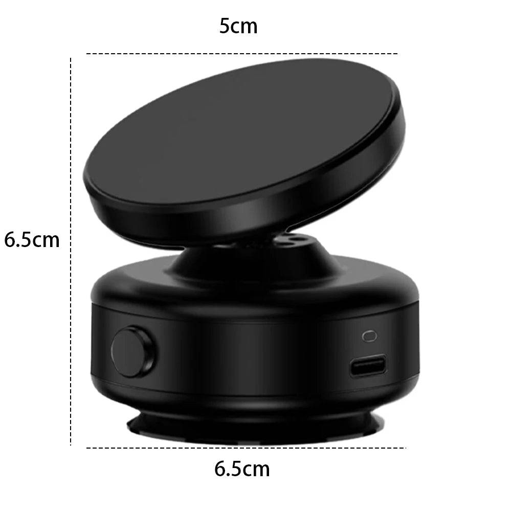 Magnetic Phone Holder Universal Vacuum Adsorption Bracket 360 Rotatable Phone Mount for iPhone Samsung Xiaomi
