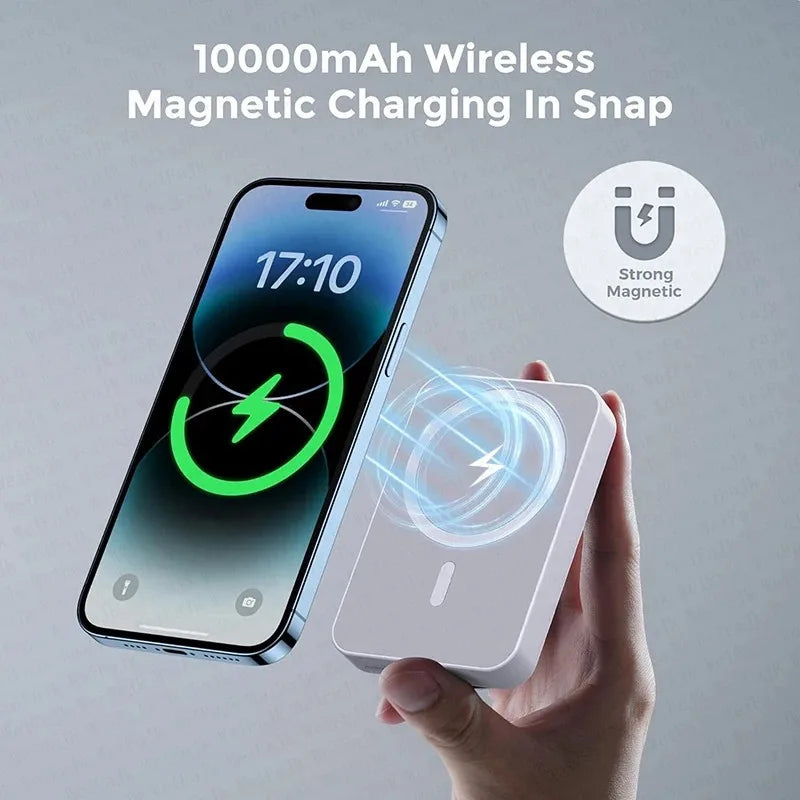 Xiaomi 500000mAh Magnetic Power Bank 25W Wireless Fast Charger Portable Large Capacity for Magsafe Powerbank for iPhone Samsung