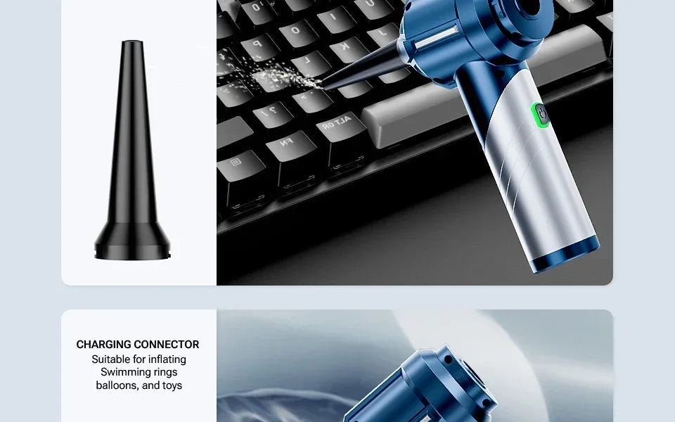 Cordless Mini Handheld Car Vacuum Cleaner with Strong Suction for Effortless Cleaning