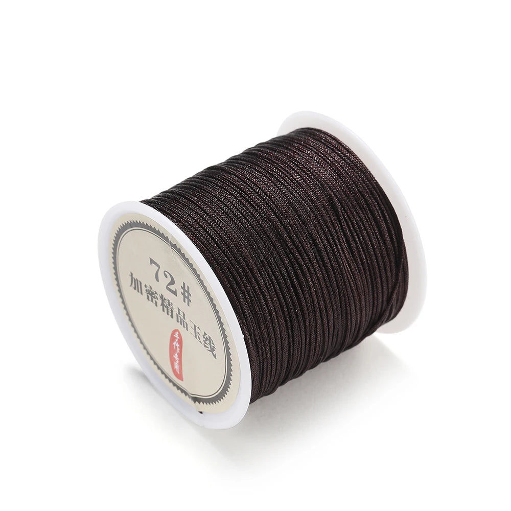 10/50M 0.8mm Nylon Thread Cord for DIY Jewelry Making