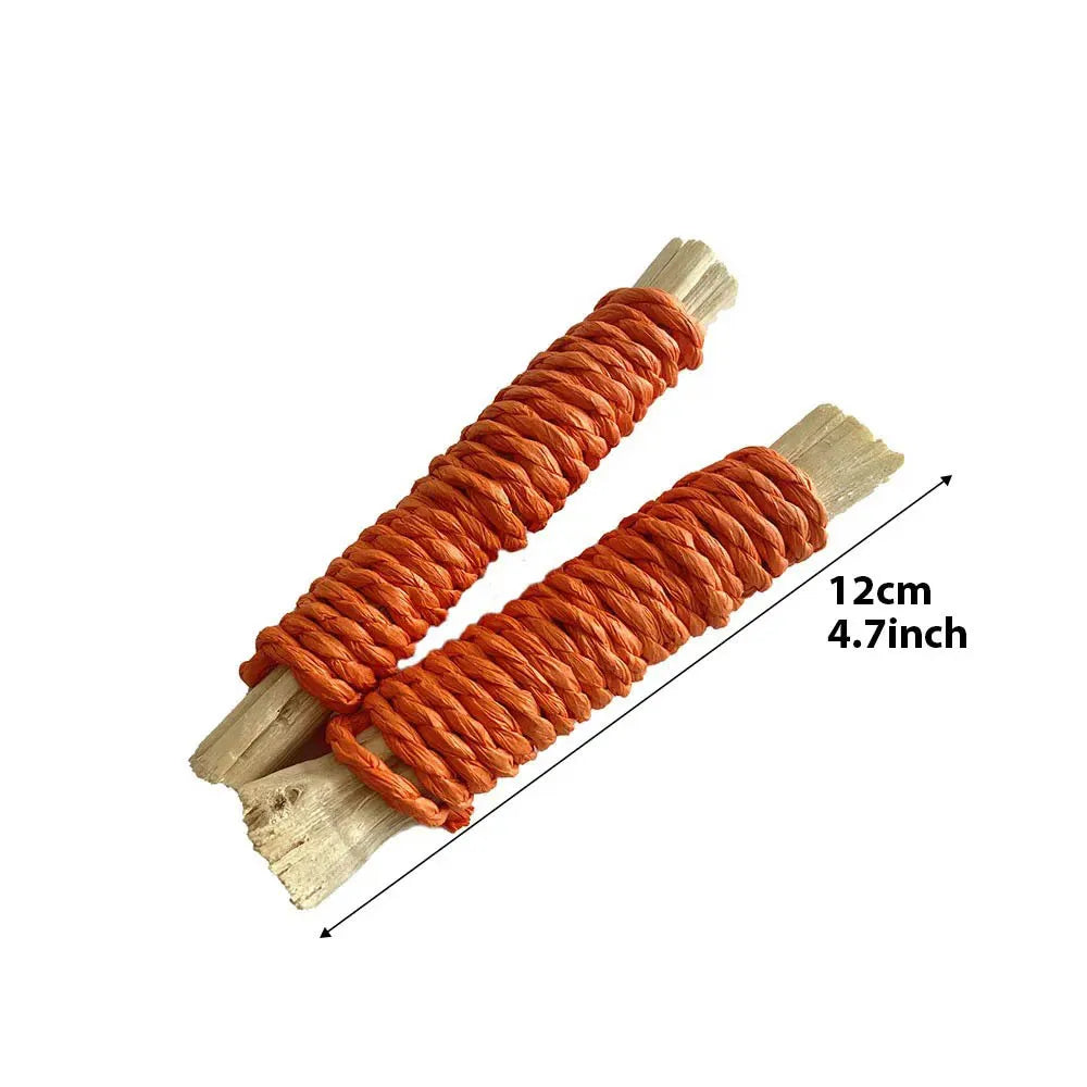 Pet Rabbit Guinea Pig Dragon Cat Fun Toy Hamster Rabbit Rabbit Tooth Grinding Set Pet Tooth Grinding Snacks