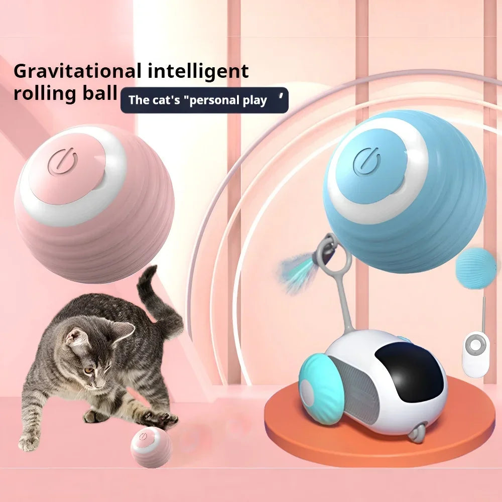 Cat Interactive Ball Smart Cat Toys For Indoor Fun