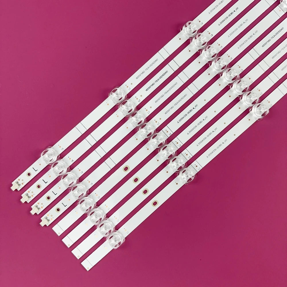 LED Backlight Strip for Hisense 55 Inch TVs Models 55R7G5 55A6GTUK 55E7HQ 55A6H 55R6G 55A6G 55R6095G5 55R6070G 55C350KU 55C350KB Enhance Picture Quality and Aesthetics