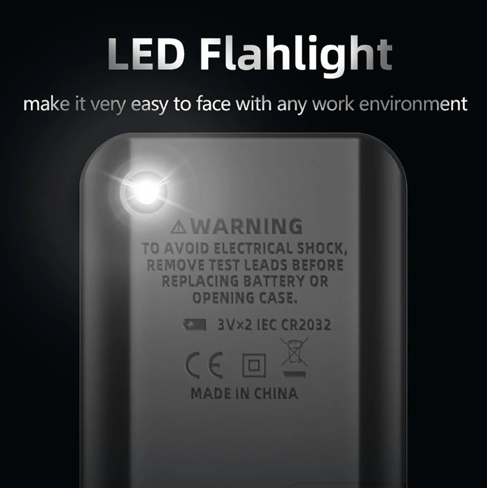 BSIDE Portable Digital Multimeter with AC DC Voltage Detection