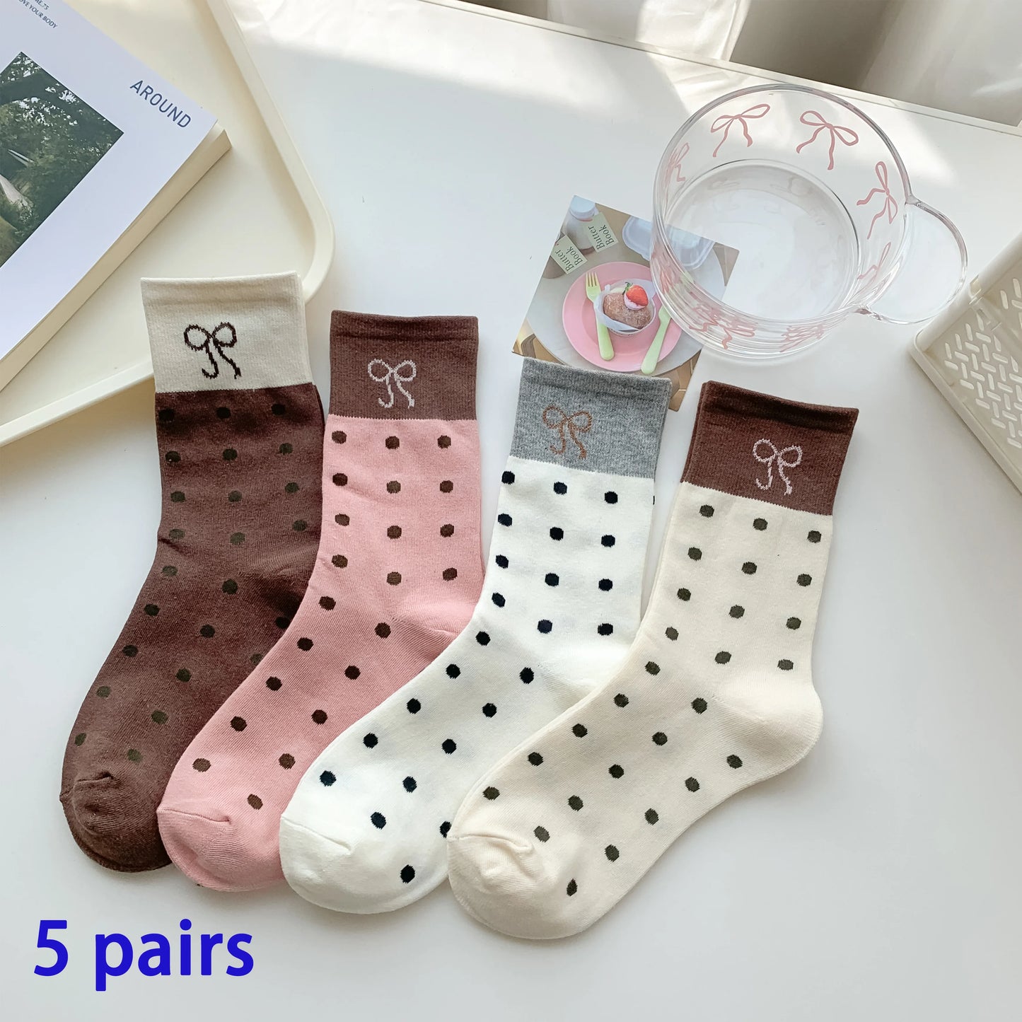 8 Pairs Women/Men Boat Socks Invisible Low Cut Non-slip Casual Breathable