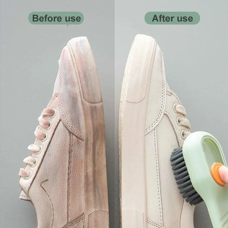 Multifunction Cleaning Shoe Brush Soft Automatic Liquid Brush