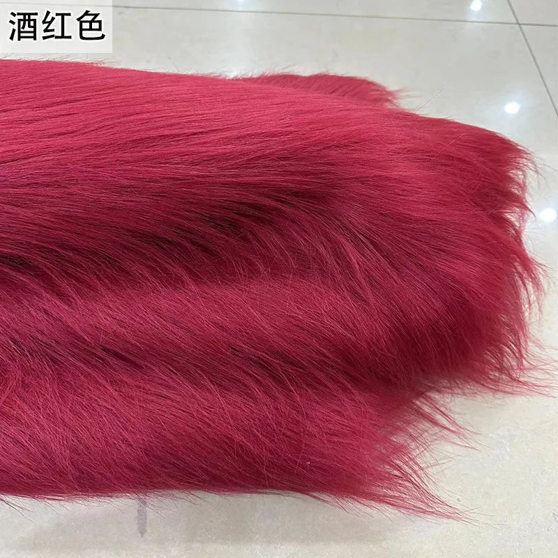 35 Colours 12cm Soft Imitation Plush Fur Fabric for DIY Photo Props Decorative Backgrounds Plush Mats and Animal Toys