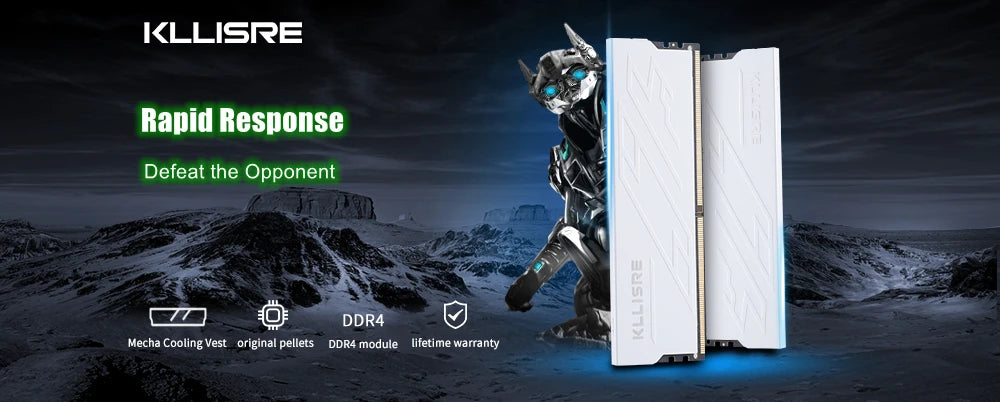 Kllisre DDR3 DDR4 8GB 16GB Memory Ram 1600 3200 MHz Desktop