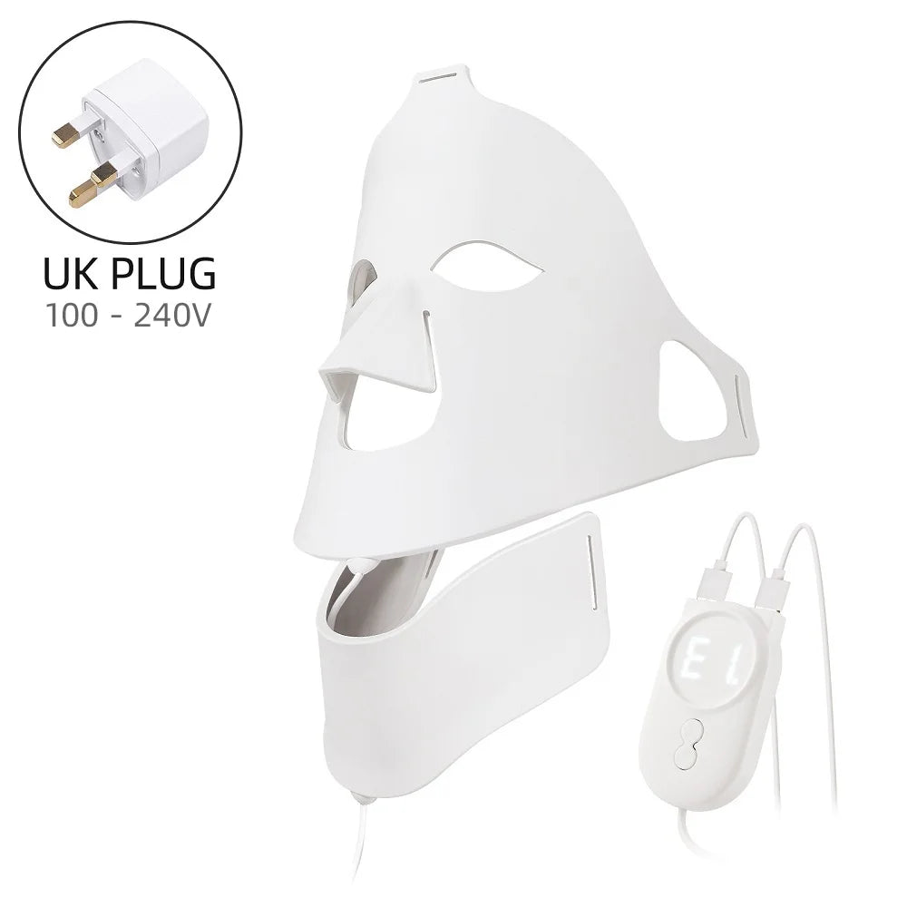 Foreverlily Face Neck LED Mask 7 Colors Photon Therapy