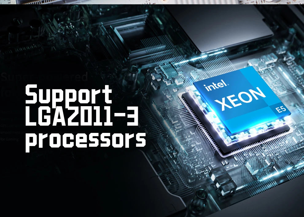 QIYIDA X99 Motherboard D4 LGA 2011 3 M.2 Slot DDR4 Support