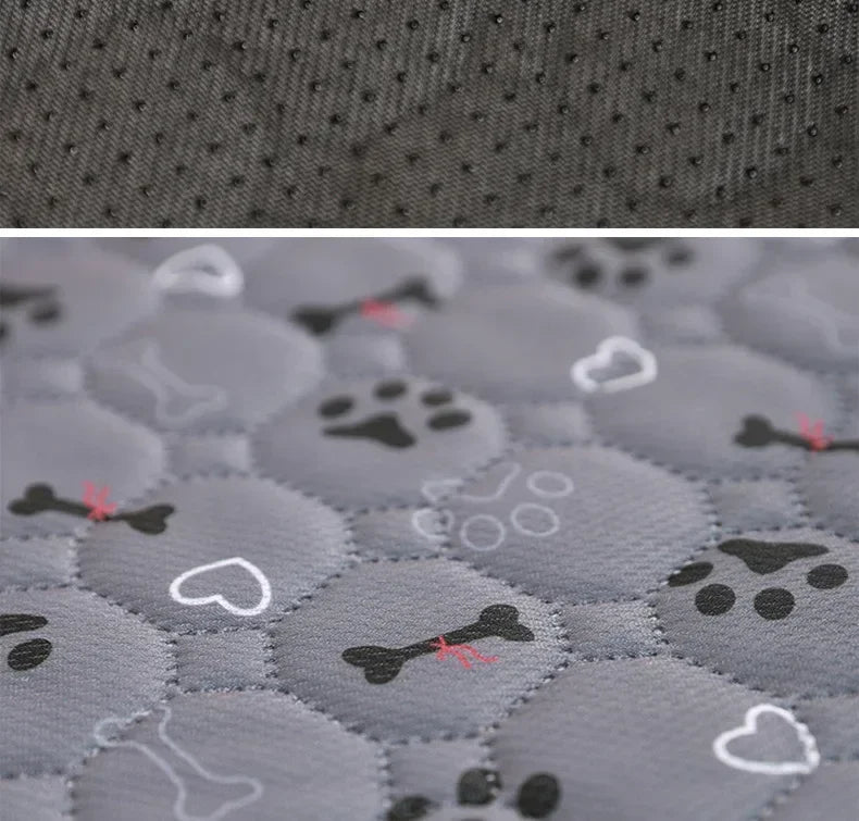 Reusable Absorbent Dog Pee Pad Blanket Washable Puppy Training Mat Multi-Use Pet Bed and Car Seat Cover