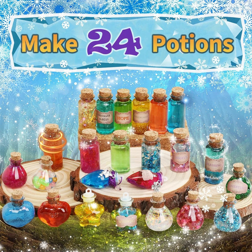 DIY Fairy Magical Potions Kit for Kids - Color Changing and Freezing Potions Art Craft Science Experiment Set