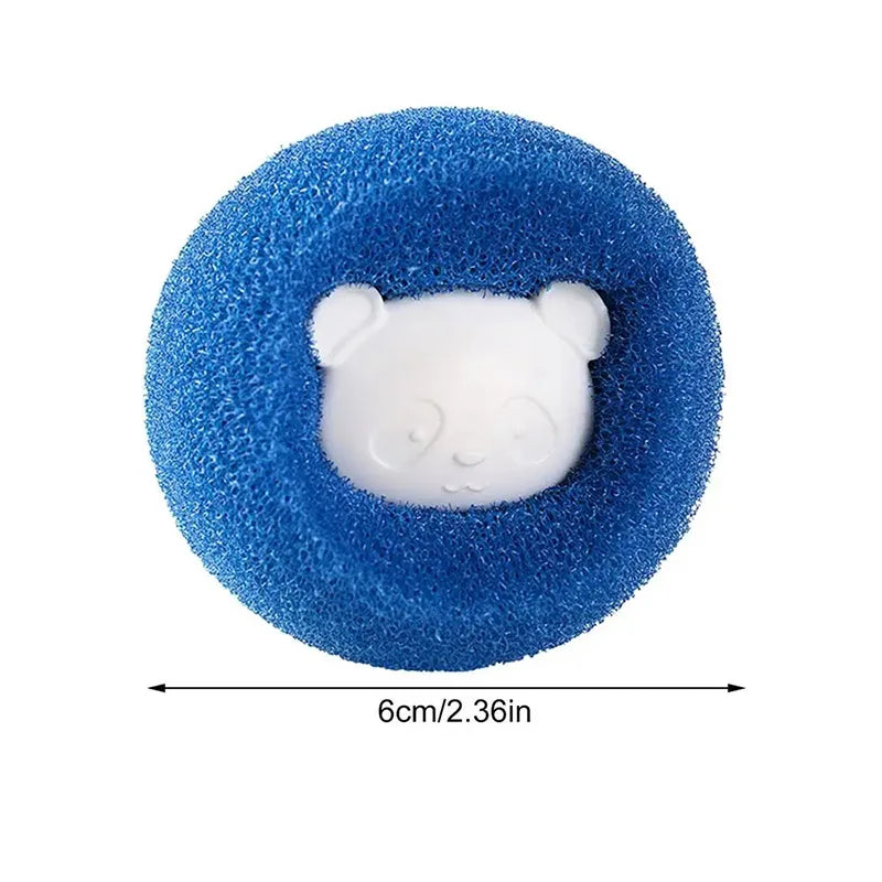 Clearance Washing Machine Bear Cleaning Balls Pet Hair Remover
