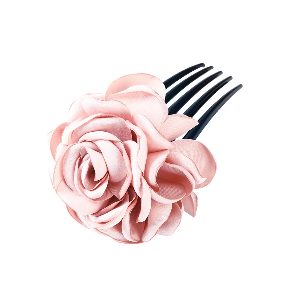 Molans Bridal Flower Hair Combs Wedding Floral Hairpins for Women