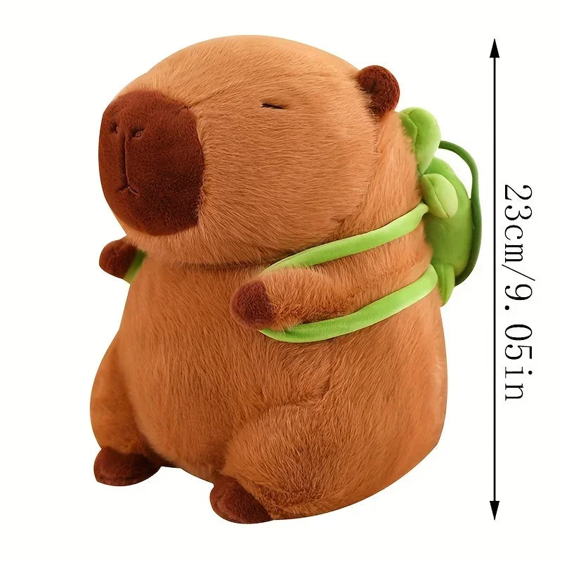 23cm Capybara Plush Doll Soft Fluffy Animal Toy Gift