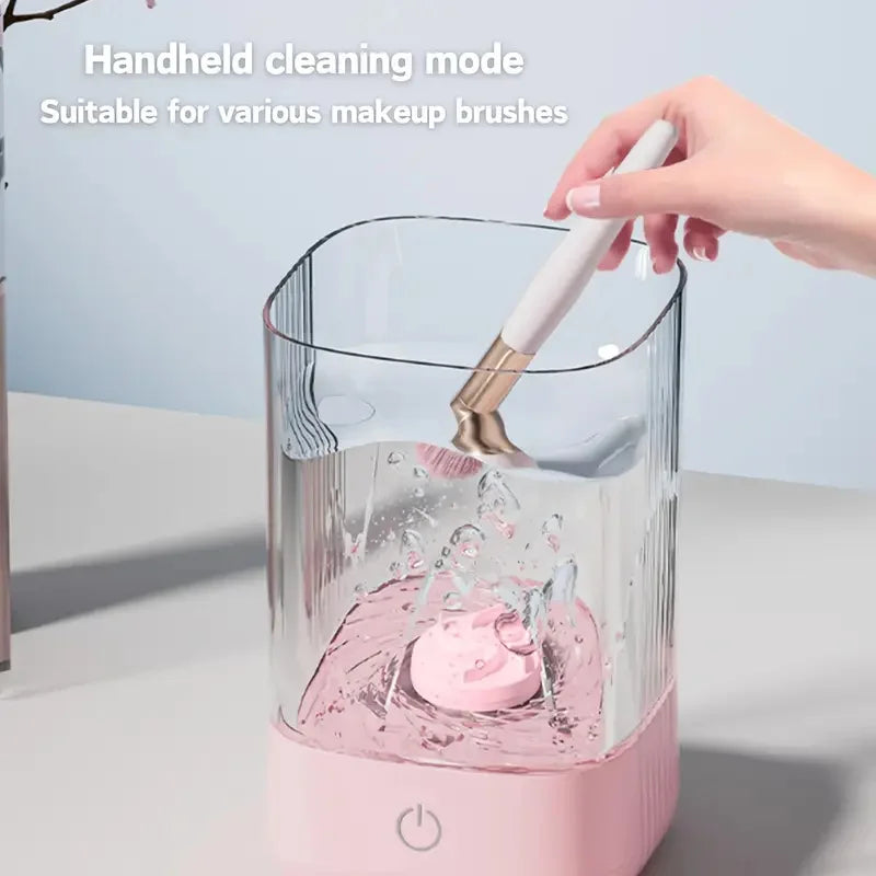 Automatic Spinning Makeup Brush Cleaner USB Plug Electric Makeup Brushes Cleaner and Dryer Deep Clean