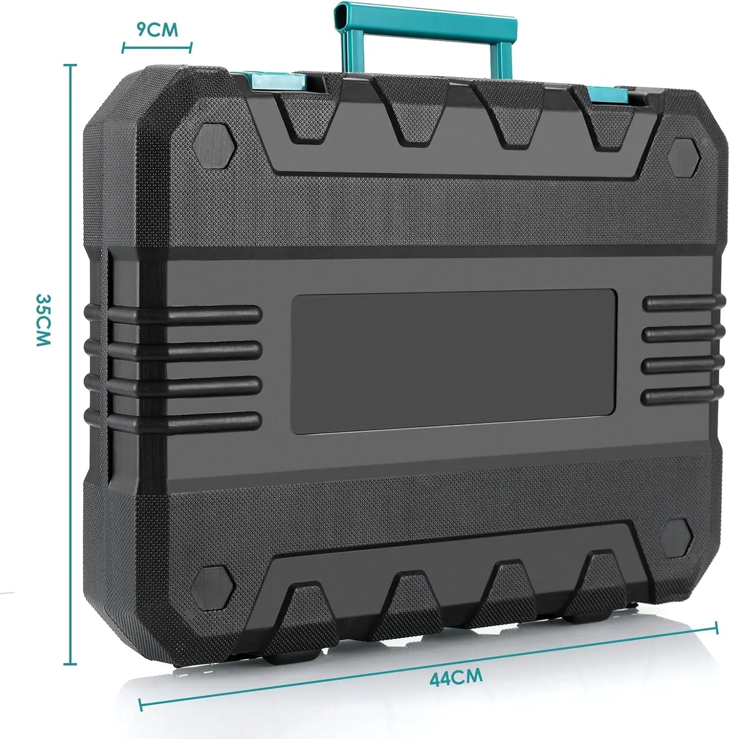 79 Piece Home Auto Repair Tool Kit with Plastic Toolbox Storage