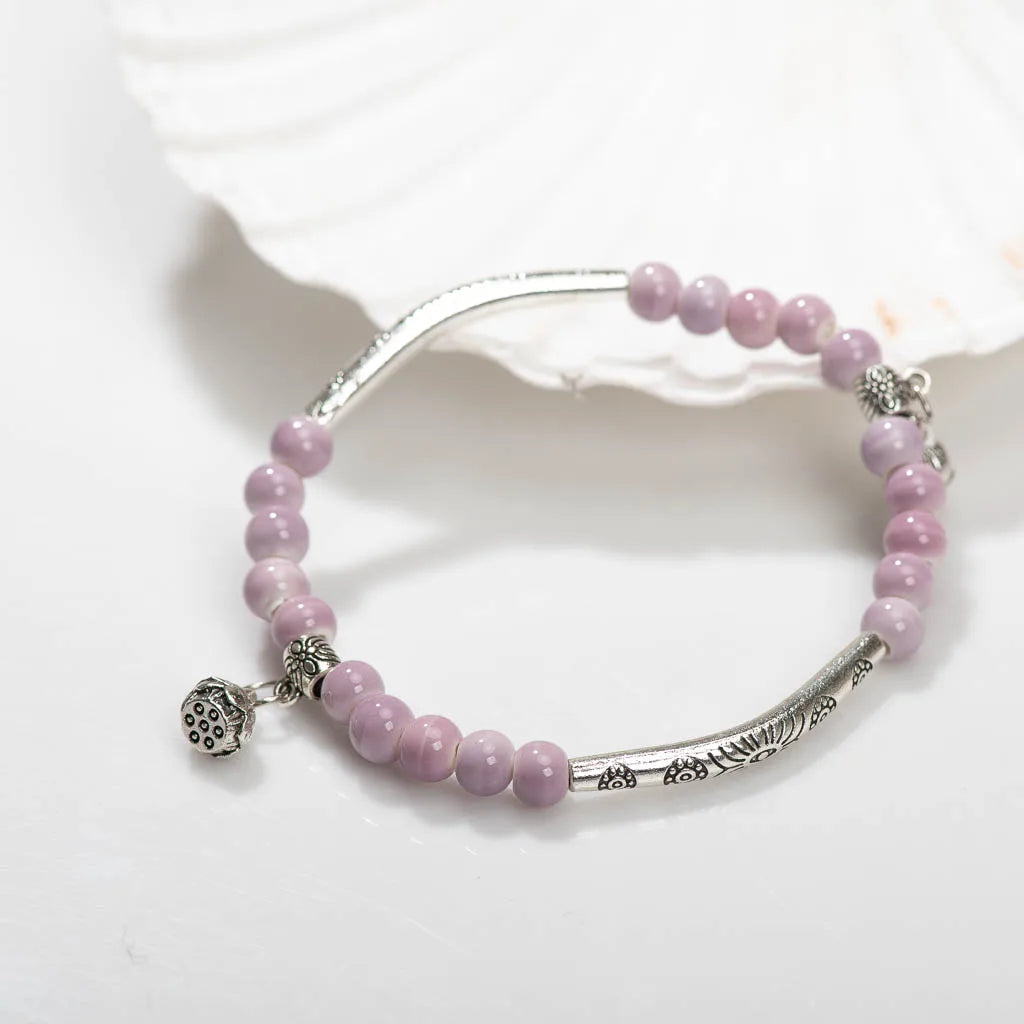 Women's Handmade Ceramic DIY Retro Bracelets Fashion Jewelry