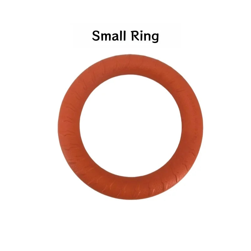 EVA Pet Toy Ball Dog Floating Ball Training Dog Pull Ring Bite Resistant Teething Pet Ball Rope Ball Foam Bite Resistant Dog Toy