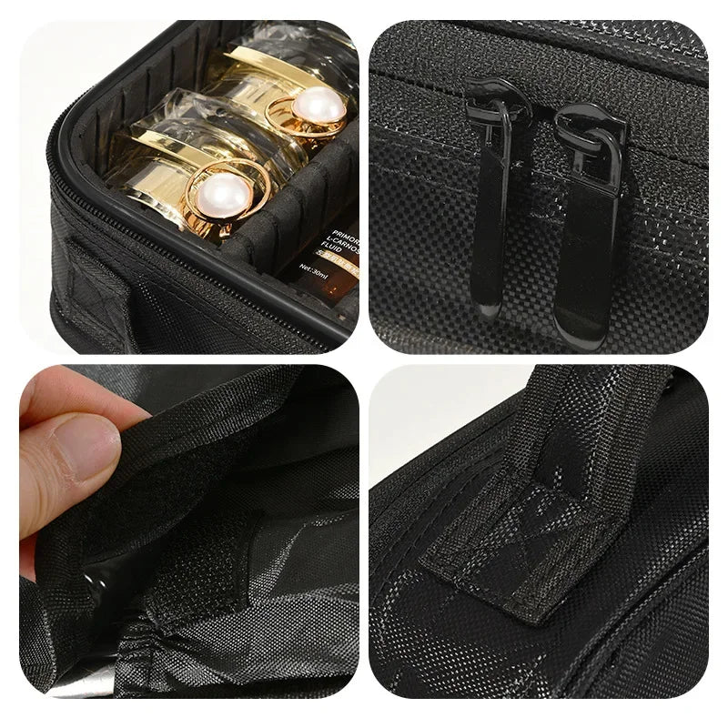 Professional Makeup Bag for Women Travel Waterproof Case
