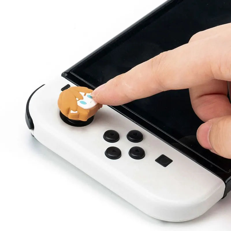 4pcs Cartoon Link Joystick Cover Grip Caps for Nintendo Switch