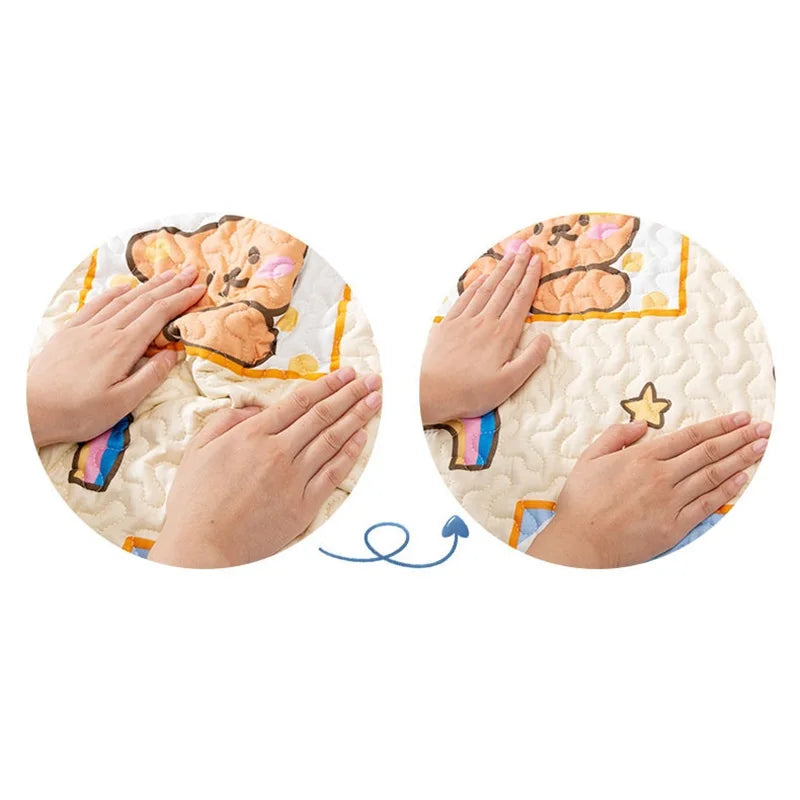 Dog Mats for Floors and Crates Reusable Washable Pet Playpen Cushions for Cats and Puppies Travel Car Mats for Dogs