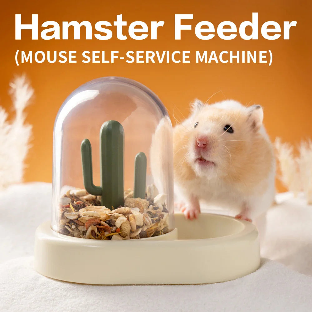 Automatic Feeder for Guinea Pig, Food Dispenser, Food Bowl, Pet Rabbit, Hedgehog,Squirrel Feeding Utensils,Small Pet Accessories