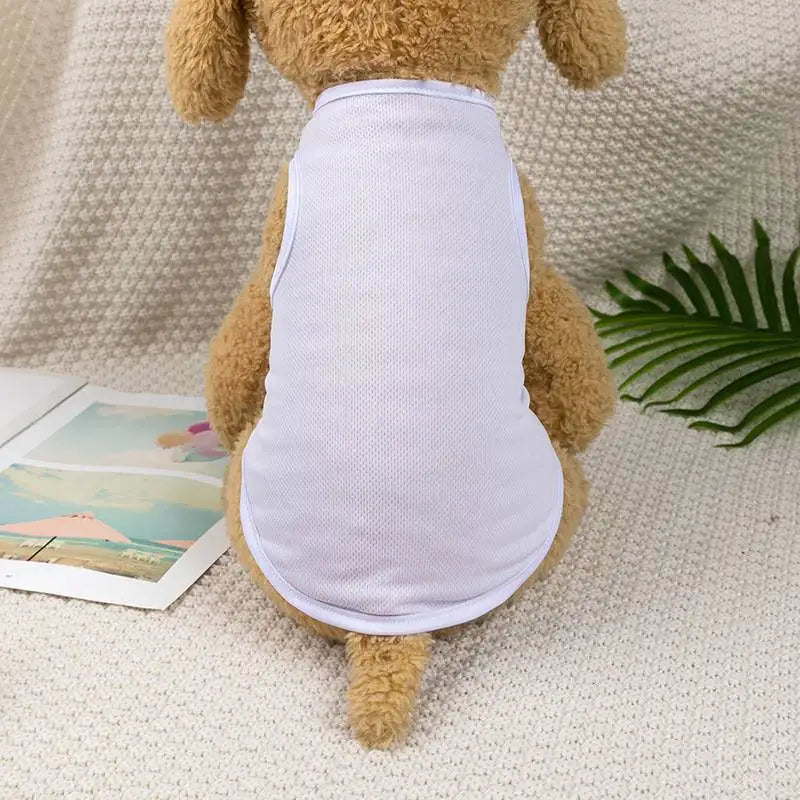 XS-XXL Summer Dog Clothes For Small Dogs Chihuahua Cute Summer Puppy T-Shirt Spring Vests For Dogs Cats Pet Products