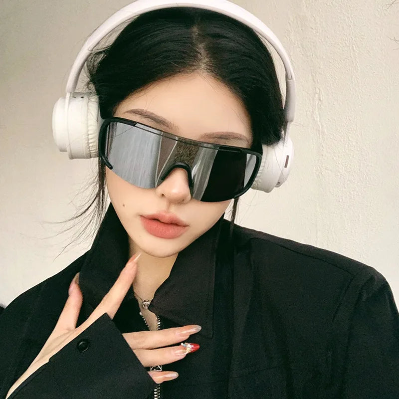 New Y2K Style Cycling Sunglasses Windproof Glasses for Men Women