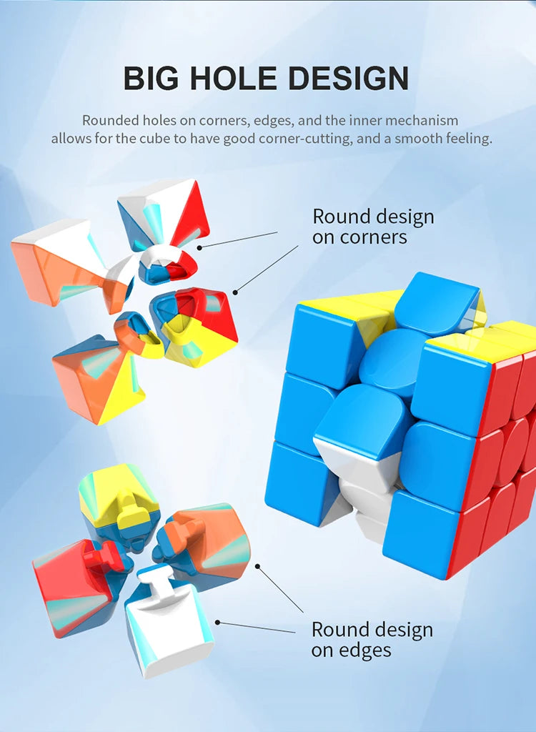 MoYu Meilong Magic Cube 3x3 2x2 4x4 Speed Puzzle Gift