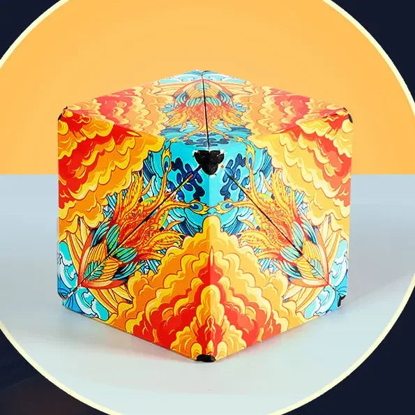 Variety Geometric Changeable Magnetic Magic Cube Fidget Stress Reliever