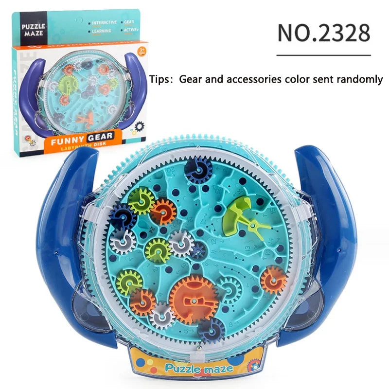 3D Creative Puzzle Maze Magic UFO Speed Cube Toys for Kids