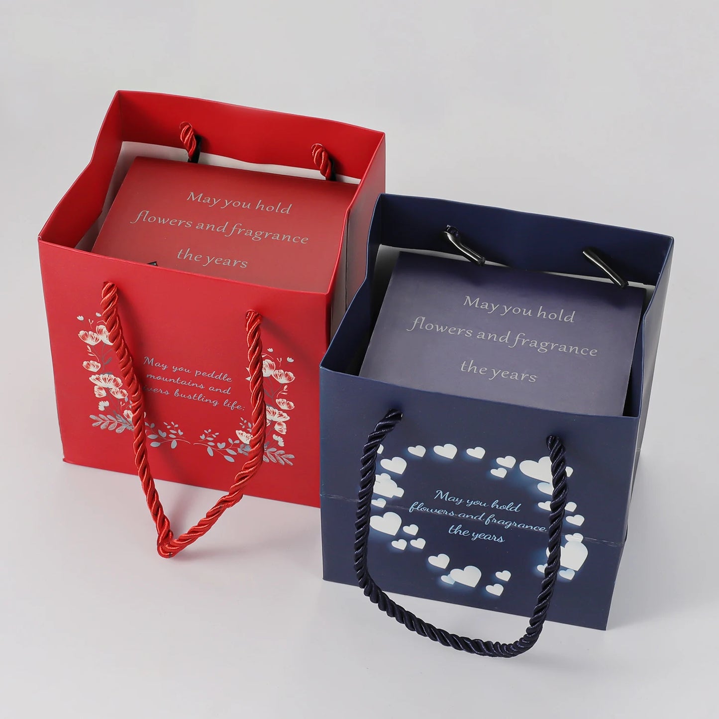 Eternal Rose Box With Heart Necklace For Mom Mother's Day Gift